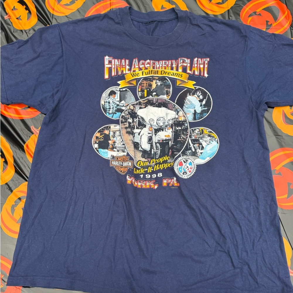 Harley-Davidson Navy Blue  T-Shirt
